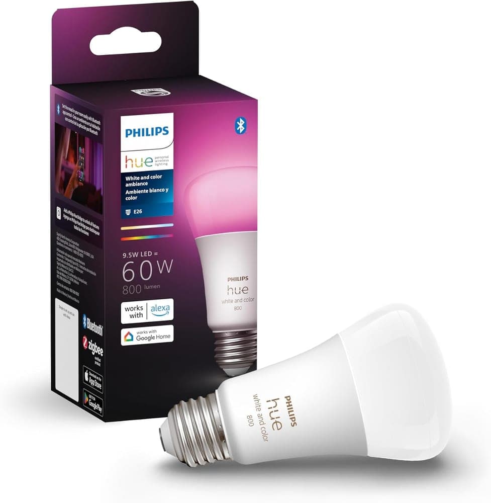 Philips Hue White and Color Ambiance bulb