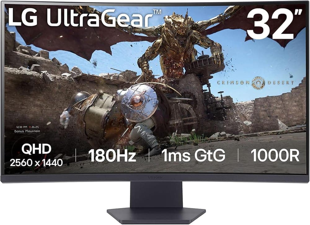32 inch curved 1440p 180Hz
