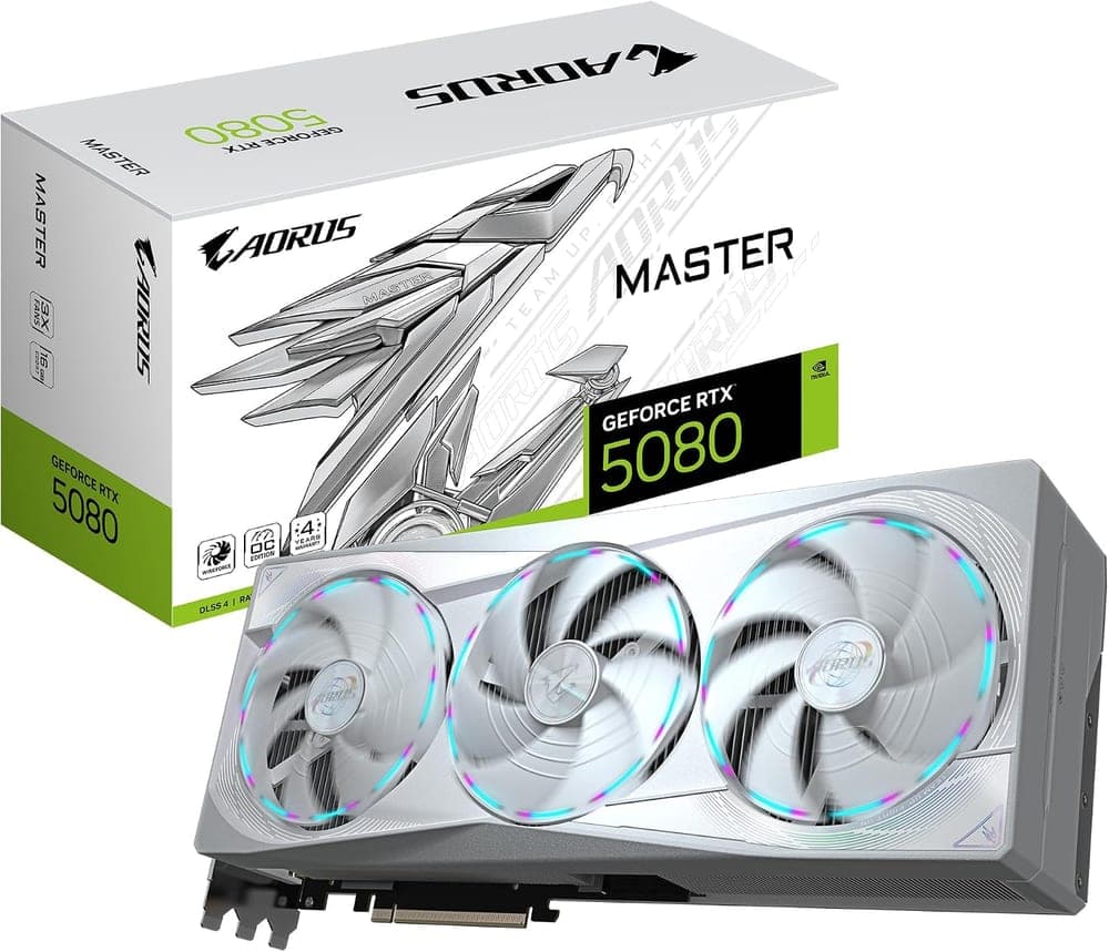 GIGABYTE AORUS GeForce RTX 5080 Master 16G