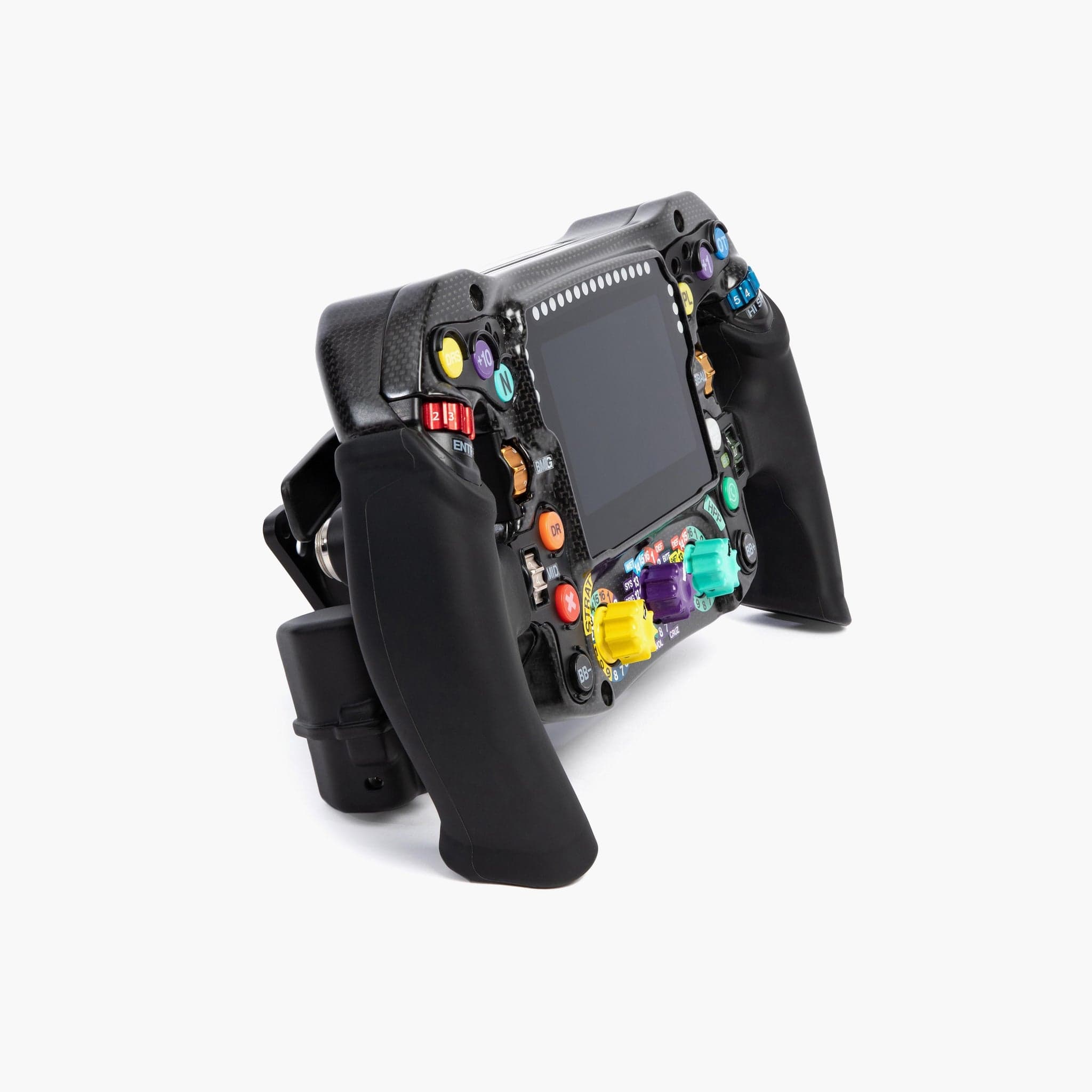 Sim-Lab Mercedes F1 wheel, three-quarter view