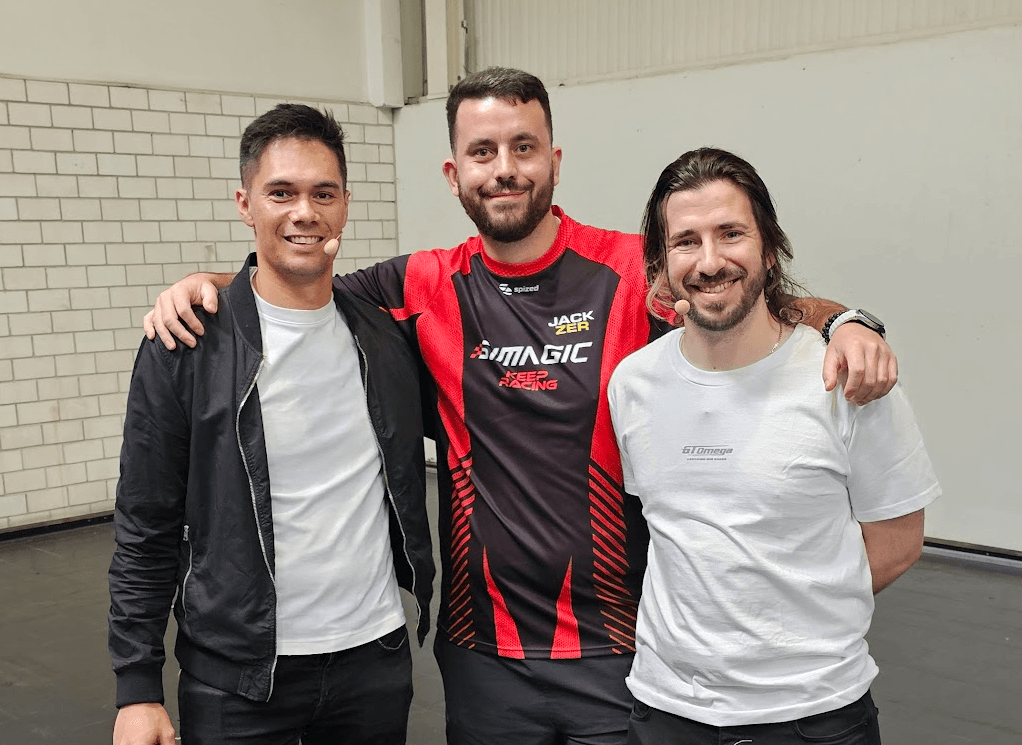 With the goats